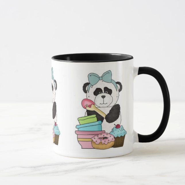 Mug Festins de bonbon à ours panda (Droite)