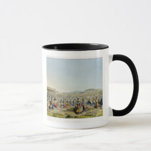 Mug Festival à Athènes, pub. par J. Rodwell, 1830