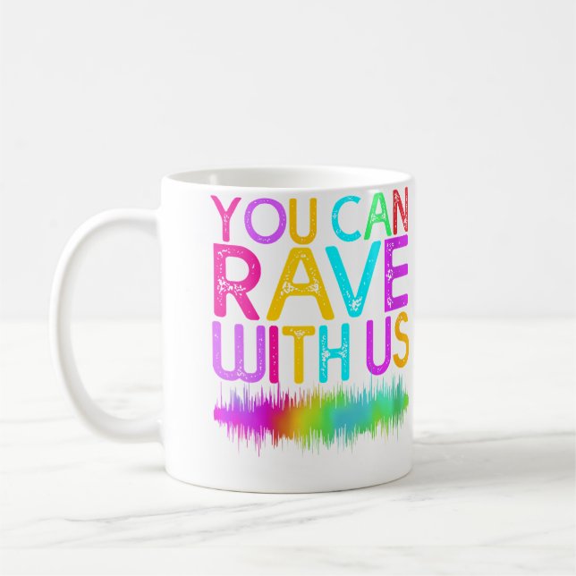 Mug Festival de musique Techno Edm Rave (Gauche)