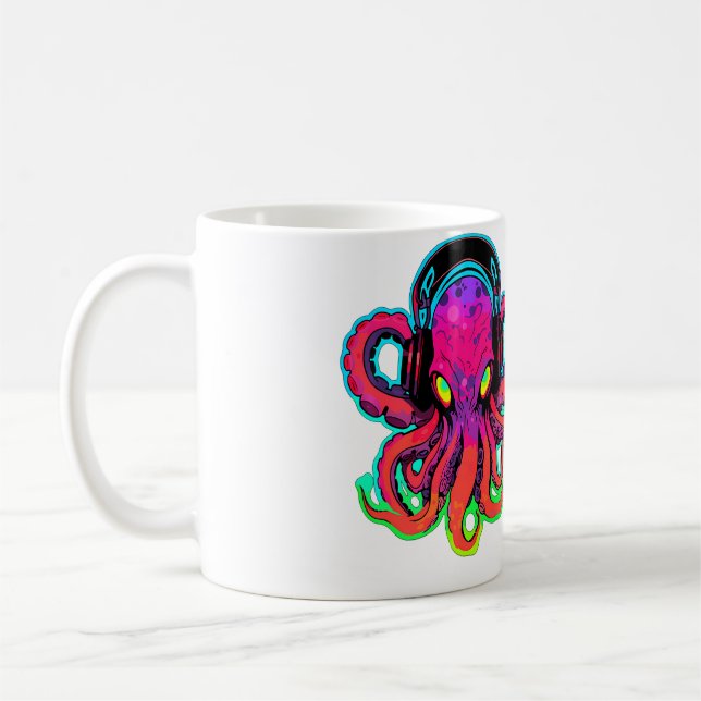 Mug Festival d'été de musique électronique Trippy Octo (Gauche)