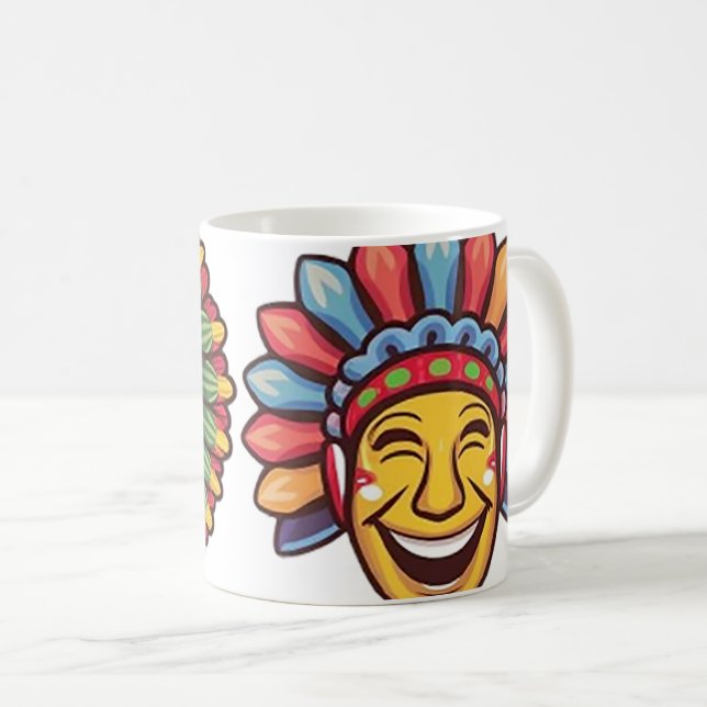 Mug Festival Masskara (Devant droit)