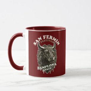 Mug Festival San Fermin - La Course Des Bulls