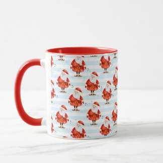 Mug Festive Cute Santa Claus