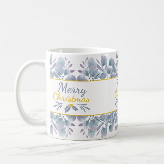 Mug Festive Eucalyptus (Gauche)