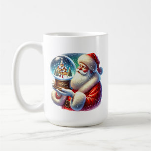 Mug Festive Noël enneigé Père Noël
