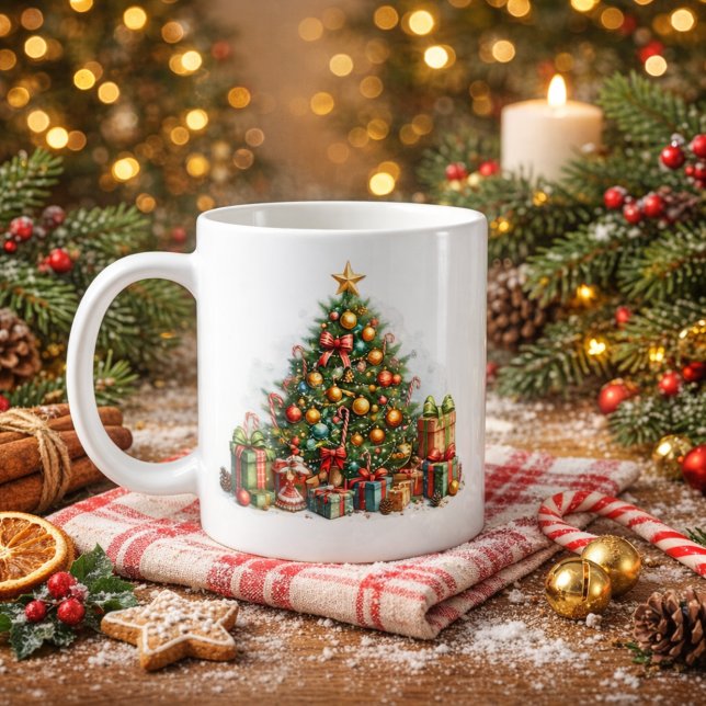 Mug festivo ideal para regalo de Navidad (Créateur téléchargé)