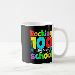 Mug Fêtant les 100 Jours d'École Musique Enseignants e