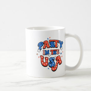 Mug Fête Aux Etats-Unis 4 juillet Fête De L'Indépendan