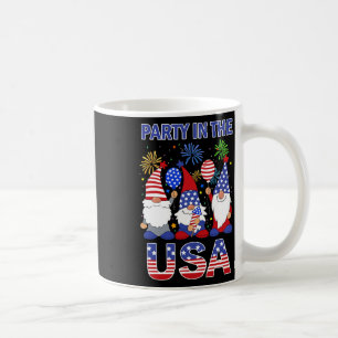 Mug Fête Aux États-Unis Drapeau Patriotique Gnome 4 Ju