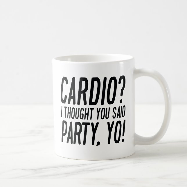 Mug Fête Cardio Yo (Droite)