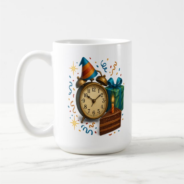 Mug Fête - Célébrer dans le style (Gauche)