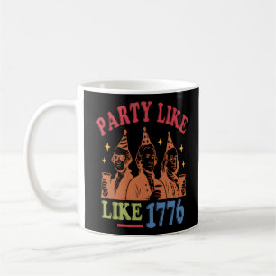 Mug Fête Comme 1776 Retro Vintage