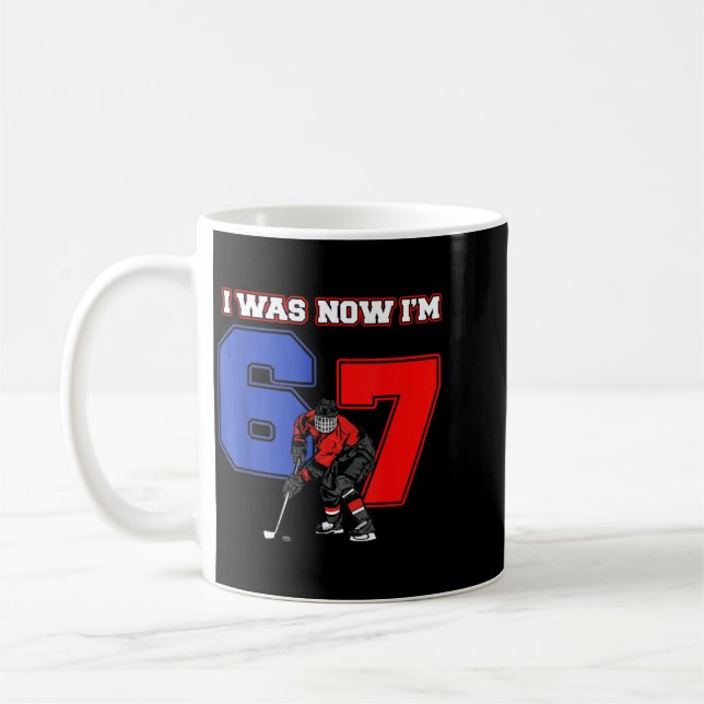 Mug Fête d'anniversaire de 7 ans était 6 7 Amateur de  (Gauche)