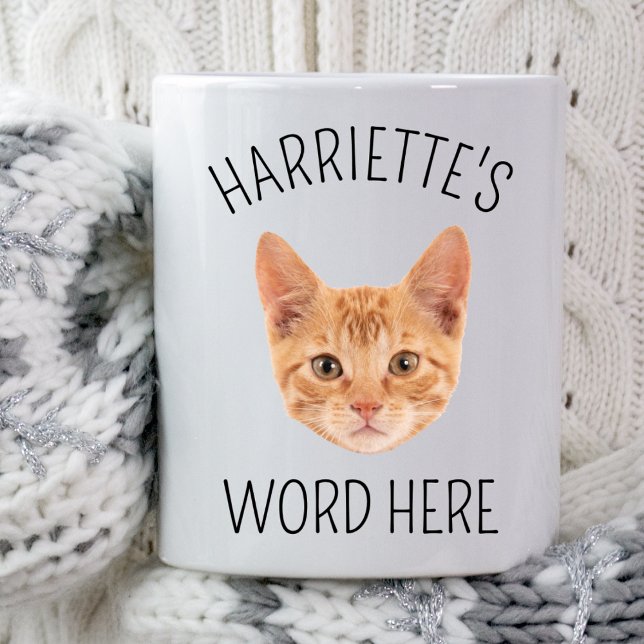 Mug Fête d'Anniversaire de chat de chat de chat papa p (Créateur téléchargé)