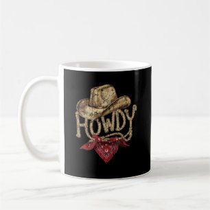 Mug Fête d'anniversaire de cow-boy occidental