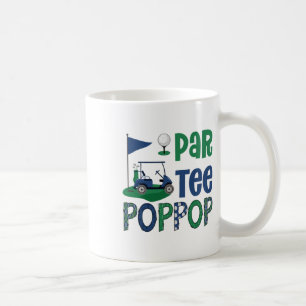 Mug Fête d'anniversaire de golfeur Poppop Famille Ma