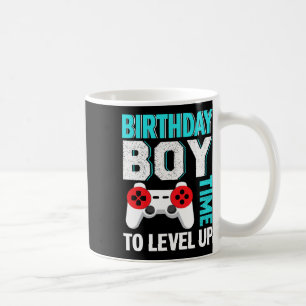 Mug Fête d'anniversaire de jeu vidéo pour garçon
