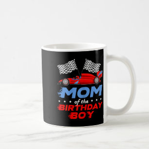 Mug Fête d'anniversaire de voiture de course Maman ado