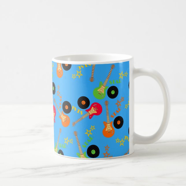 Mug Fête d'anniversaire Rock Star Boy (Droite)