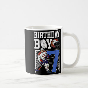 Mug Fête d'anniversaire sur le thème de hockey sur gla