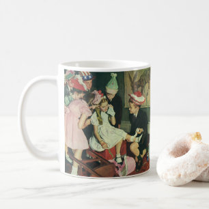 Mug Fête d'anniversaire vintage, Épingler la queue sur