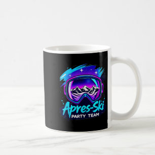 Mug Fête d'après-ski - célébration de nuit d'hiver Apr