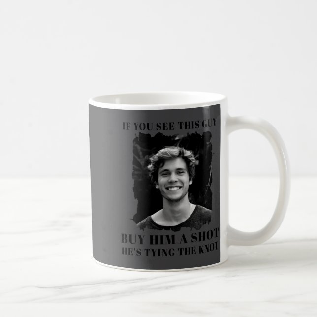 Mug Fête de bachelor drôle pour hommes  (Droite)