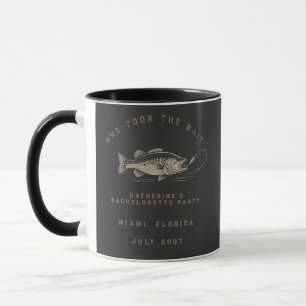 Mug Fête de Bachelorette sur le thème des poissons per