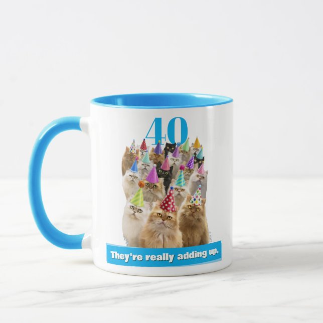 Mug Fête de chats (Gauche)