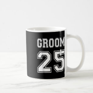 Mug Fête de fiançailles du marié 2025 JUS de lune de m