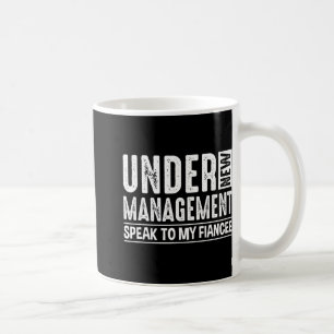 Mug Fête de fiançailles hommes sous nouvelle direction