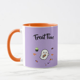 Mug Fête de Halloween avec des friandises mignonnes