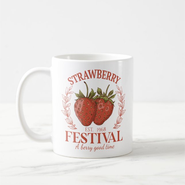 Mug Fête de la Fraise (Gauche)
