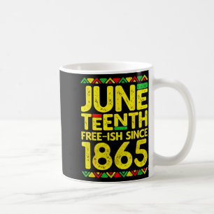 Mug Fête de la liberté Juneteenth depuis 1865 fierté n