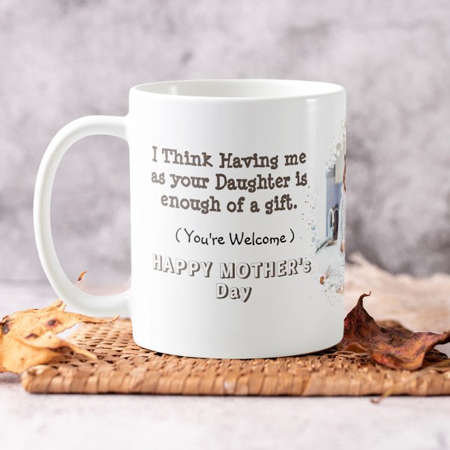 Mug Fête de la mère de la fille (Créateur téléchargé)