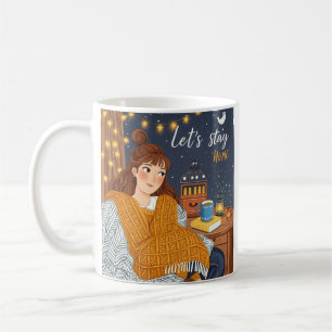 Mug Fête de la nuit aux chandelles Hygge Cosy