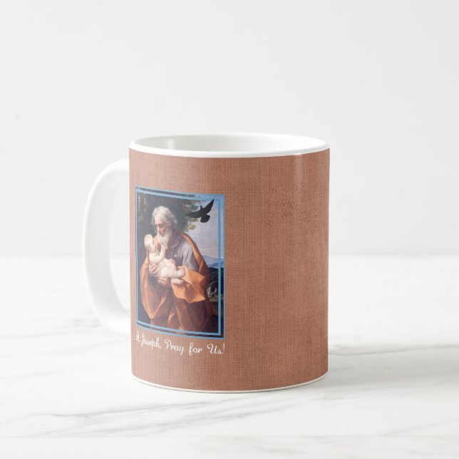Mug Fête de la Saint-Joseph avec l'Enfant Jésus (Devant gauche)