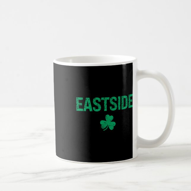Mug Fête de la Saint-Patrick Shamrock côté est irlanda (Droite)