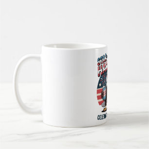 Mug Fête de l'aigle martelé