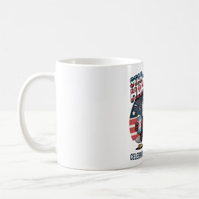 Mug Fête de l'aigle martelé (Gauche)