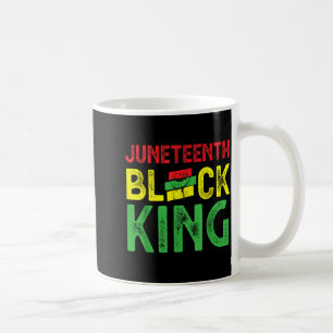 Mug Fête de l'émancipation du roi noir de la juneteent