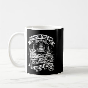 Mug Fête de l'indépendance 250e anniversaire Usa patri