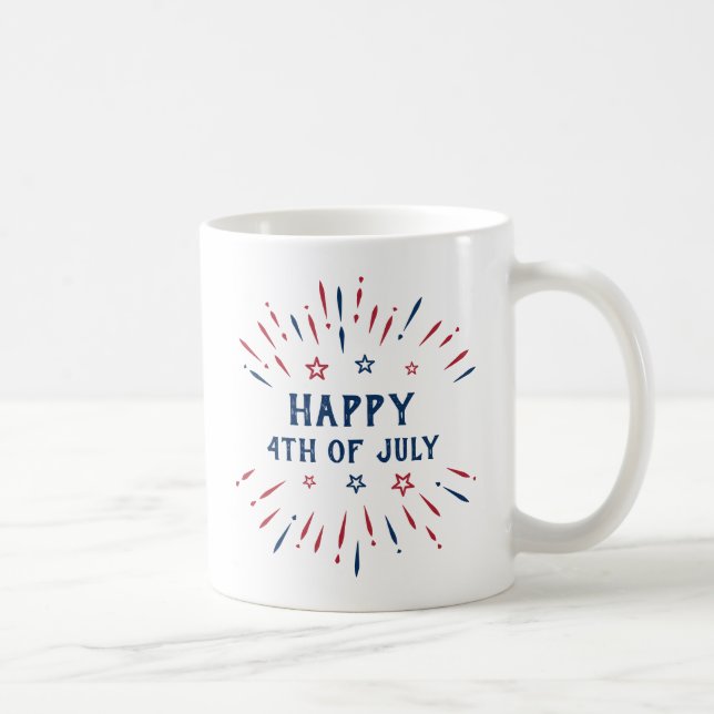 Mug Fête de l'Indépendance 4 juillet patriotique améri (Droite)
