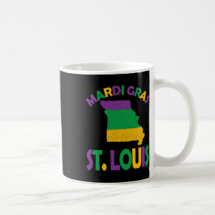 Mug Fête de Mardi Gras à Saint-Louis Missouri