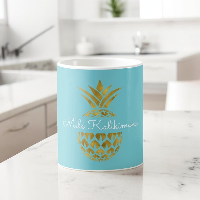 Mug Fête de Noël de Mele Kalikimaka (Créateur téléchargé)