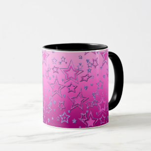 Mug fête de Noël dégradé paillettes scintillantes conf