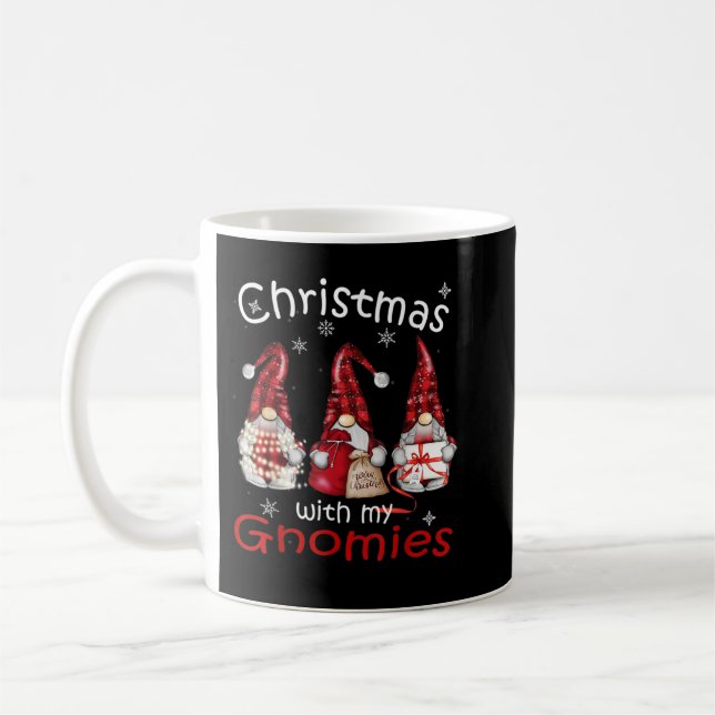 Mug Fête De Noël Gnome Pour Femmes Hommes Buffal (Gauche)