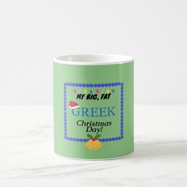 Mug Fête de Noël Grec (Centre)