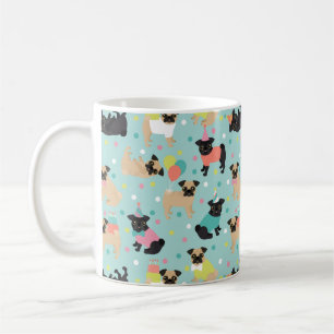 Mug Fête de Pug Birthday