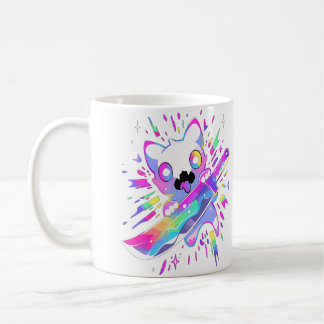 Mug Fête de samouraï mignon Chat Festival Rave EDM